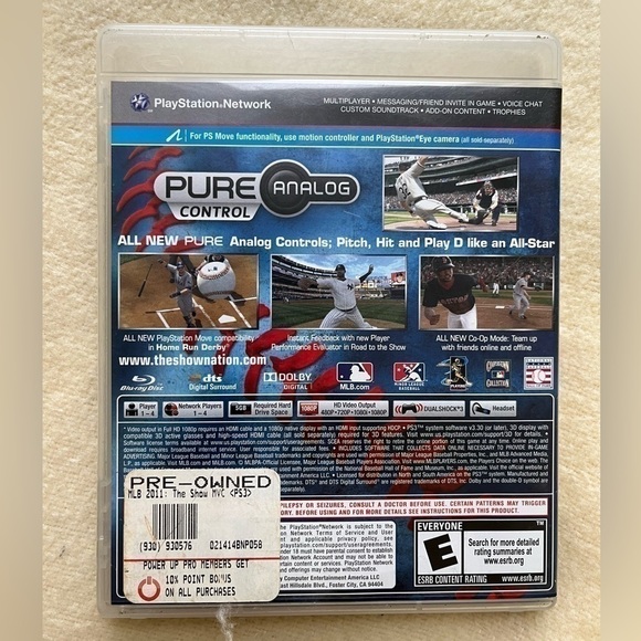𝅺mlb The Show 11 PS3 Video Games - Picture 2 of 3